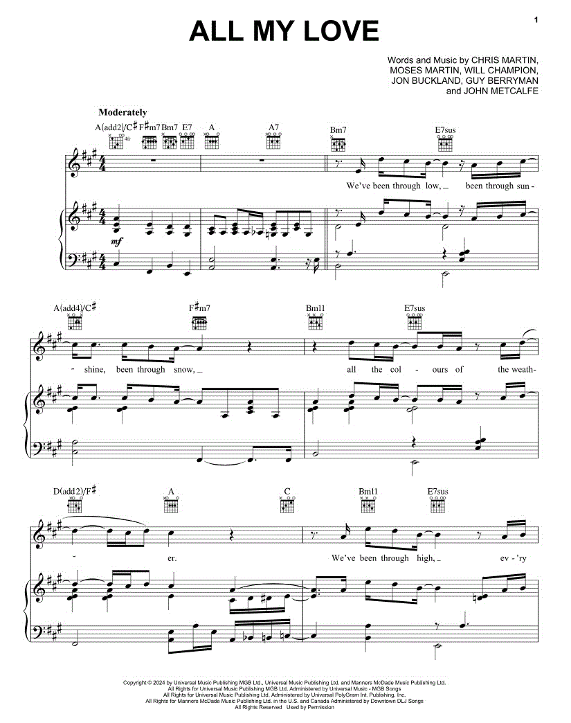 Sheet Music